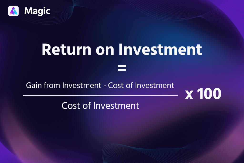 return on investment formula