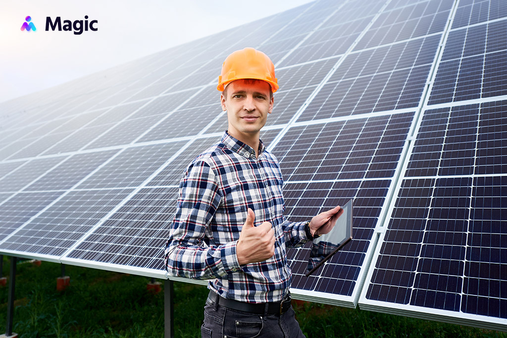 solar panel business owner